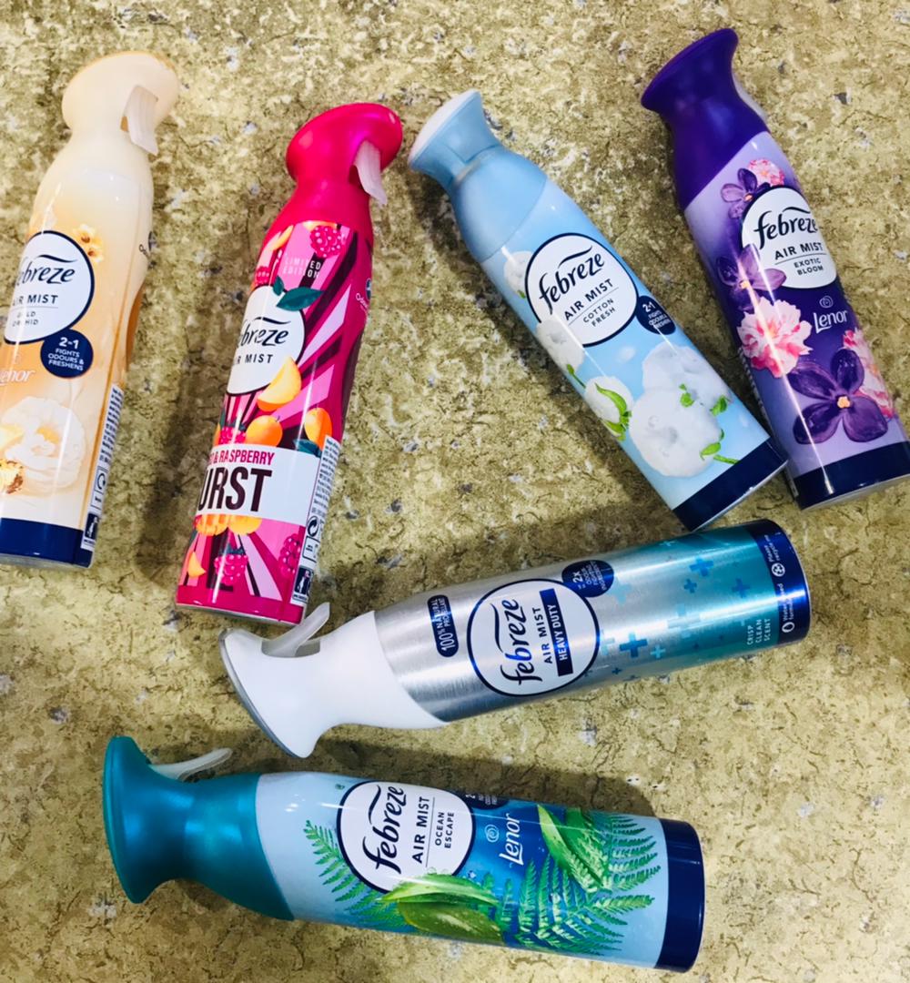 febreze air freshener spray 48 hour long lasting fragrance